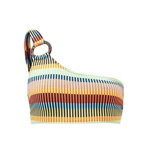 Solid & Striped Desi One Shoulder Bikini Top
